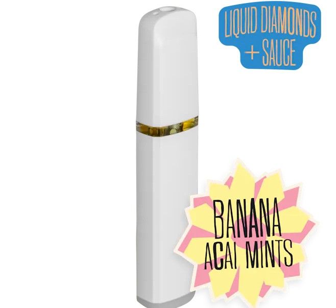 Disposable-Banana Acai Mints Liquid Diamonds and Sauce 1g