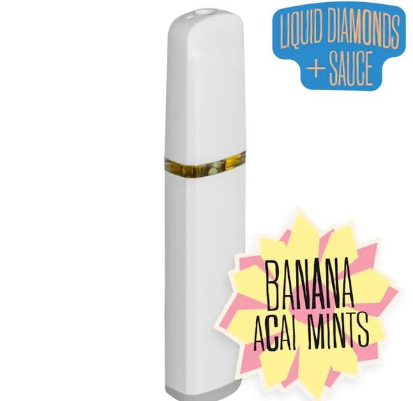Disposable-Banana Acai Mints Liquid Diamonds and Sauce 1g