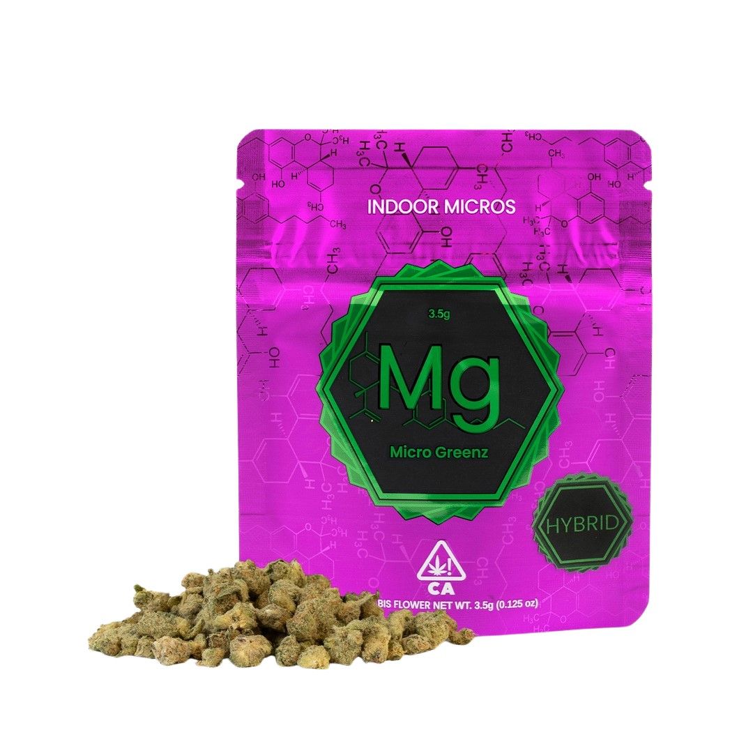 Micro Greenz Indoor Flower Micros Purple Cream x Jealousy 3.5g