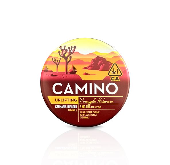 Camino Pineapple Habanero Gummies - 100mg