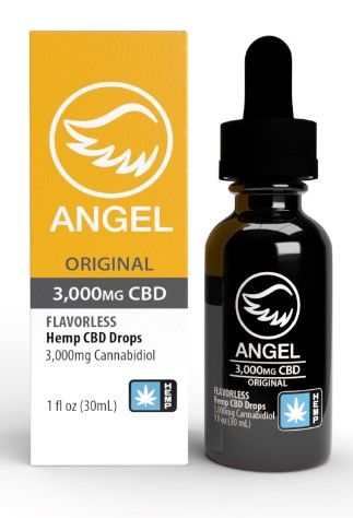 Angel Flavorless CBD Tincture: 3000mg
