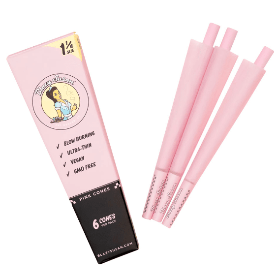 Pink Pre Rolled Cones | 6 Count