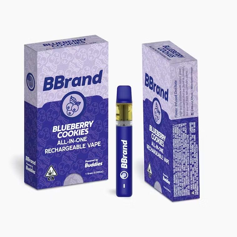 BBrand AIO Vape Blueberry Cookies 1g