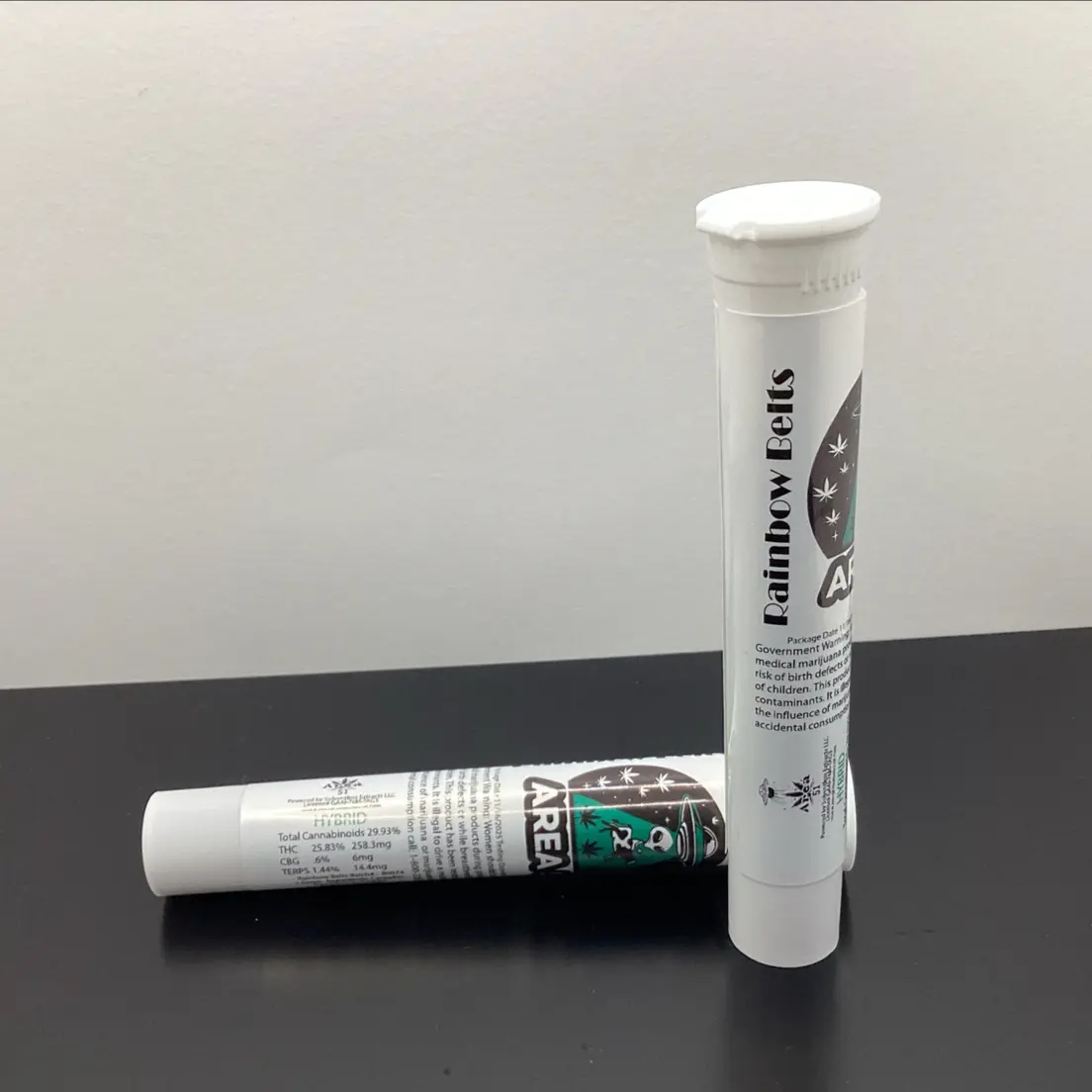 Area 51 | 1G Preroll | Rainbow Belts