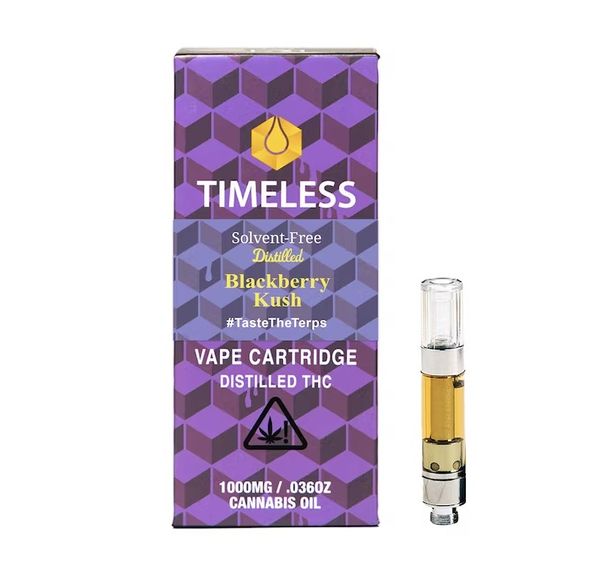 Blackberry Kush 1000mg Vape Cartridge (Rest)