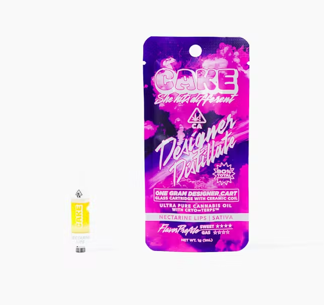 Cake- Nectarine LIps 510 Vape Cartridge 1g