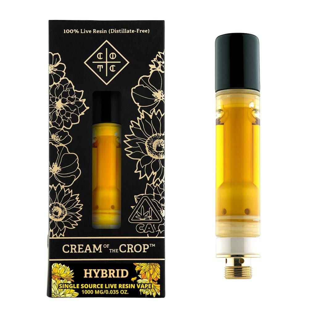 Cream of the Crop Gardens - Zebra Ztripez Live Resin Vape Cartridge 1g