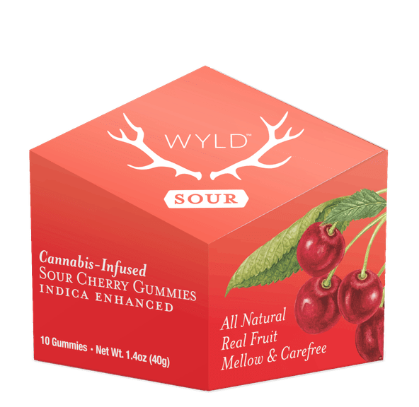 [WYLD] THC Gummies - 100mg - Sour Cherry (I)