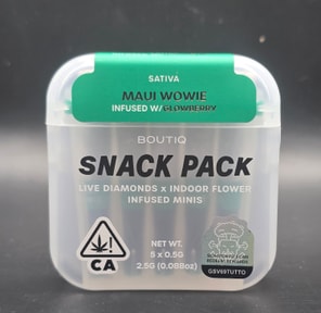 Boutiq Mini Joints (5ct) - Maui Wowie w/ Glowberry