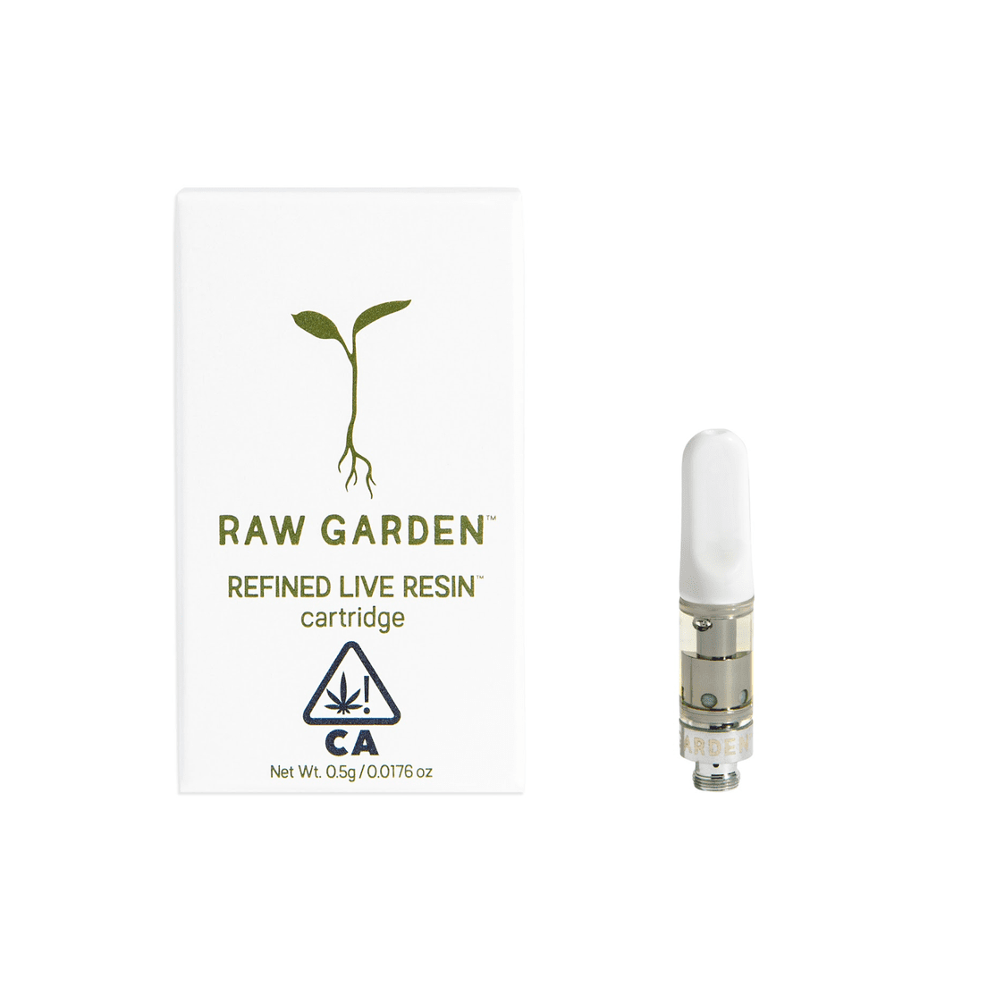 Raw Garden - Live Resin Cartridge - 0.5g - Hula Dancer