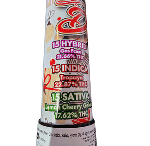 JKJ Tube of Doobes Pre-Roll (Flower Only) Indica, Sativa, Hybrid Qty. 45 1gram pre-rolls
