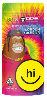 APE-HI | London Cherries Disposable |1G | $28