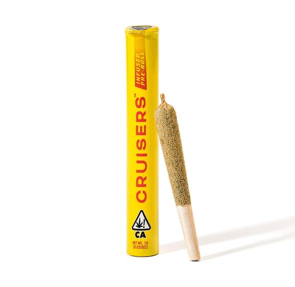Cruisers | Infused Pre Roll | Maui Wowie | 1g | Sativa | 38.30% THC