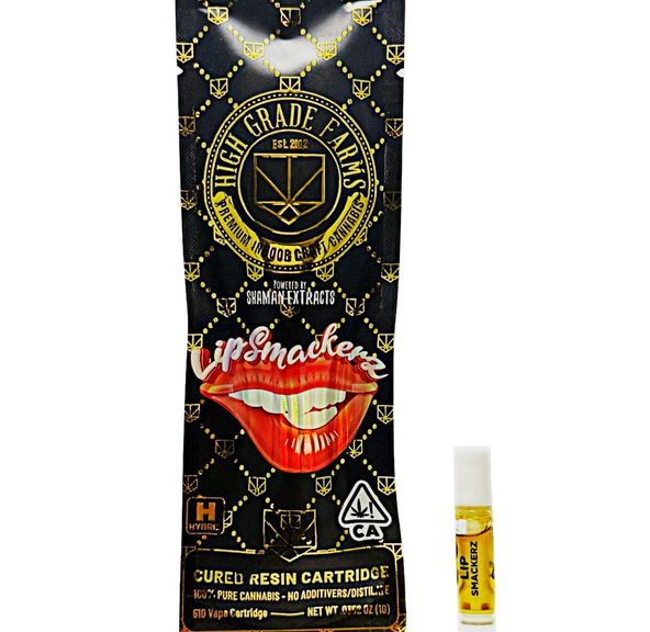 High Grade - 1g Cured Resin Cartridge (Lipsmackerz)