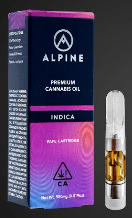Alpine Vapor - Granddaddy Purple - Cartridge - 1g - Indica