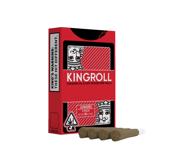 Kingroll | Infused Prerolls | 4 x .75g | Maui Wowie x Blue Dream