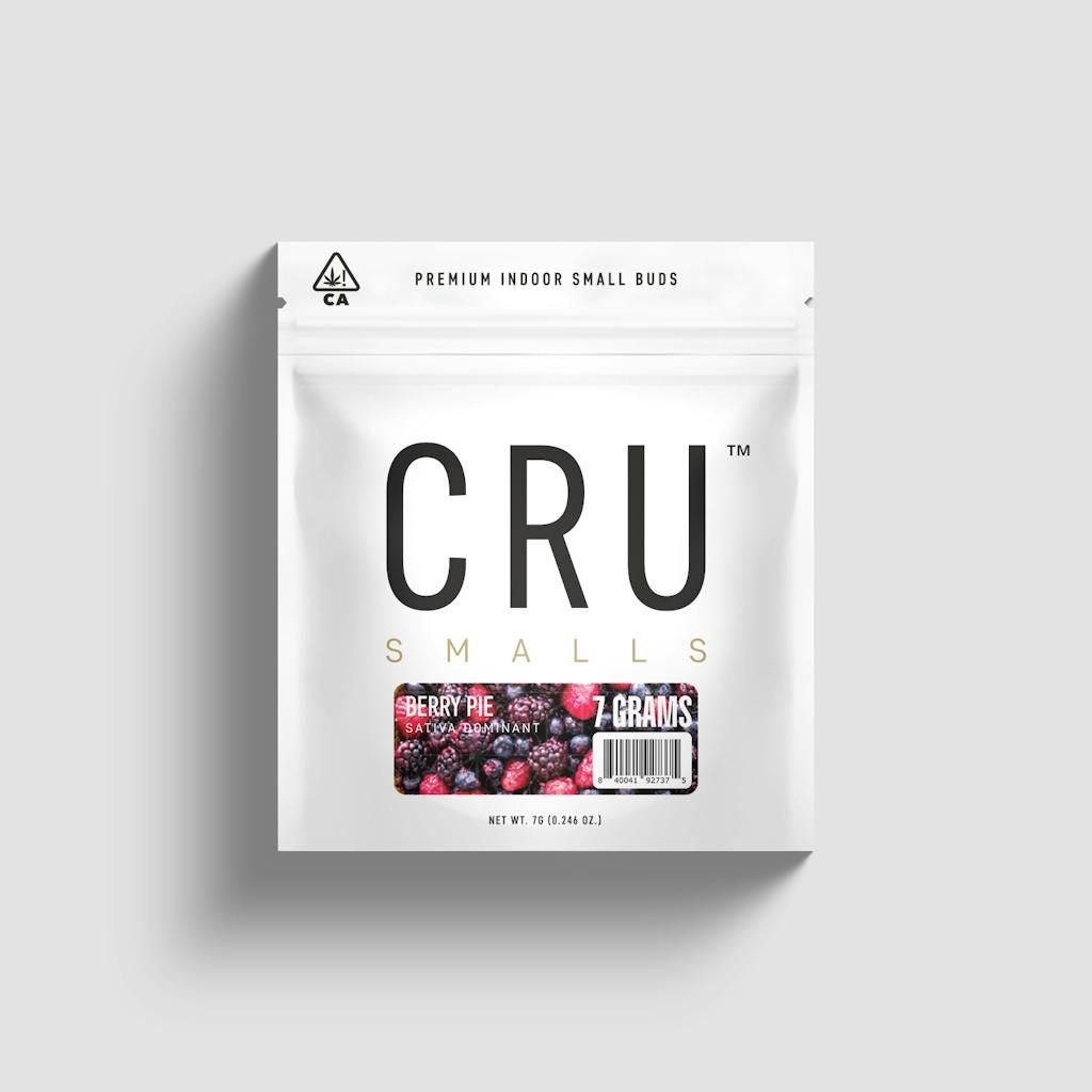 CRU Cannabis - 7g Smalls - Berry Pie 7g