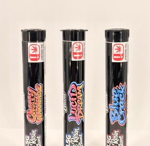 CARTEL OIL CHERRY WARHEADZ INFUSED BLUNT 1.5G