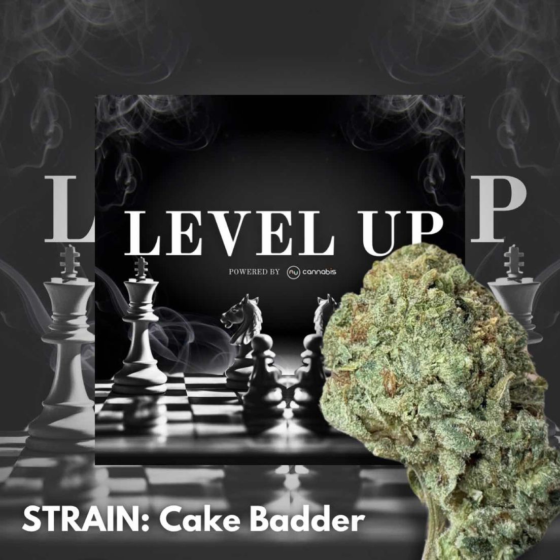 Level Up - Cake Badder 3.5g - PREMIUM FLOWERS