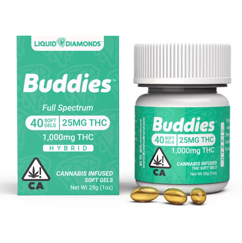 BUDDIES LD CAPSULES- 25MG HYBRID (40PC)