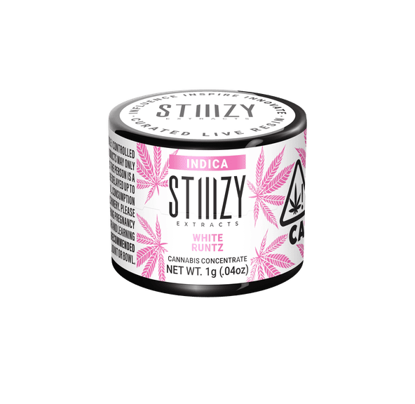 STIIIZY EXTRACTS - 1G LIVE RESIN - WHITE RUNTZ