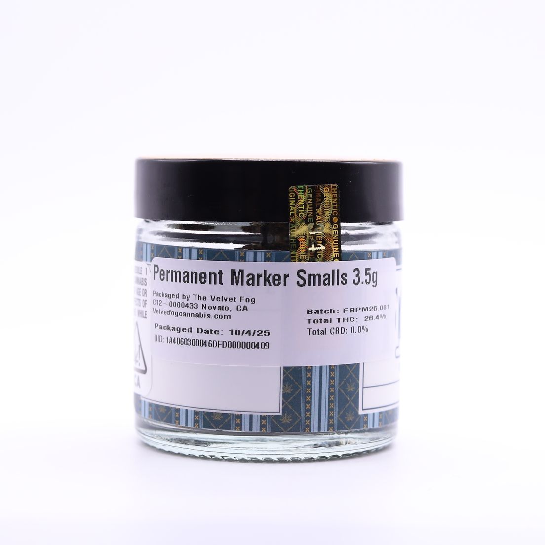 Fog Bank- PERMANENT MARKER 3.5G SMALLS