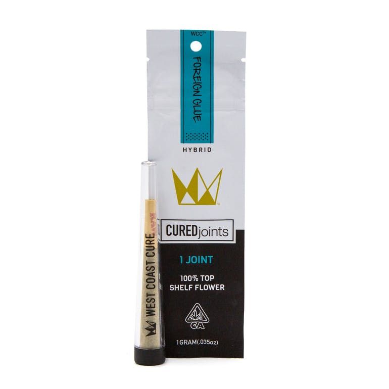 West Coast Cure | Foreign Glue Preroll 18.20% THC 1g