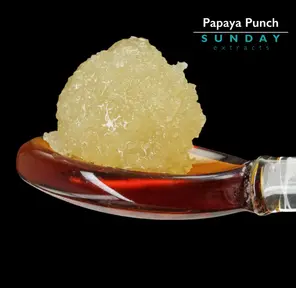 1g Concentrate Live Resin - Papaya Punch (Sunday Extracts)