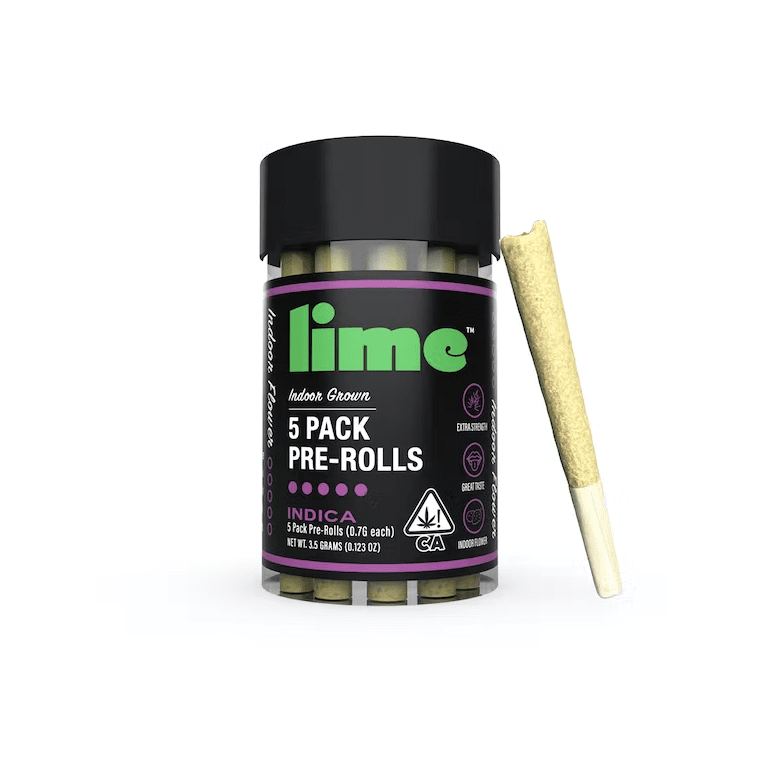 Lime Pre-roll Pack Indica 3.5g
