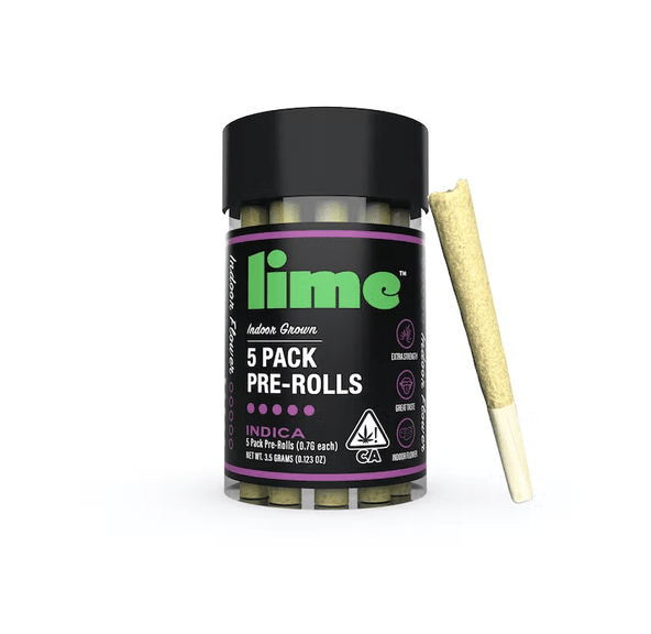 Lime Pre-roll Pack Indica 3.5g