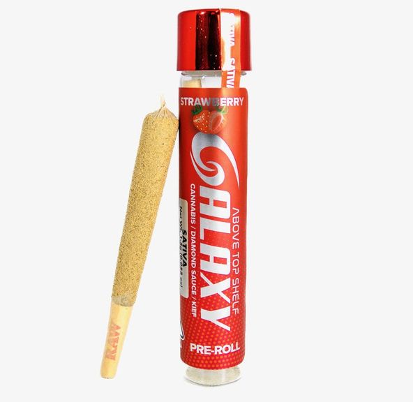 Galaxy Moonrock | Rosin Blunt 1.5g | Sativa | Strawberry (Pre-Roll Infused)