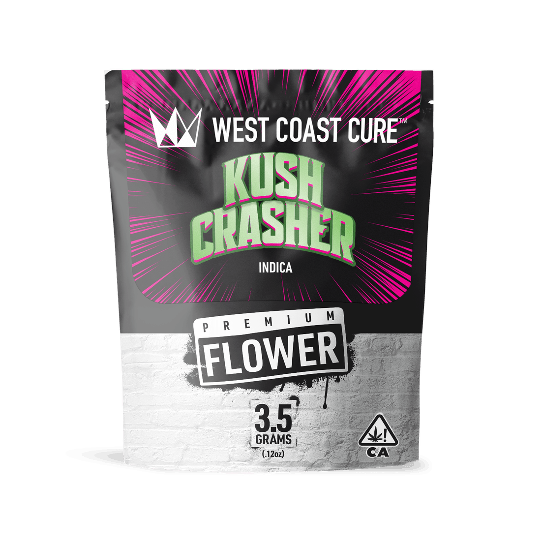 Kush Crasher - 3.5g Premium Flower