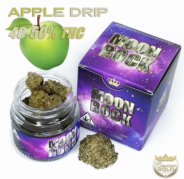 Apple Drip Moon Rock