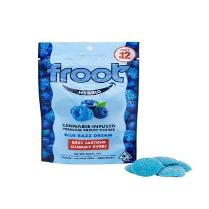 Cannabis-Infused Premium Chews-Blue Razz Dream