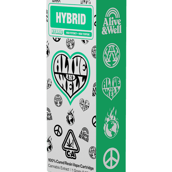 Alive & Well - Governmint Oasis Cured Resin Vape Cartridge 1g