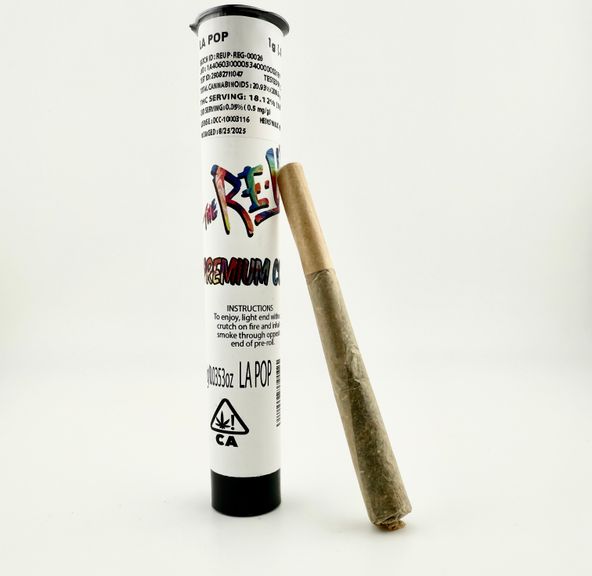 1g LA Pop (Hybrid - Indica Dominant) Preroll - The Re-Up