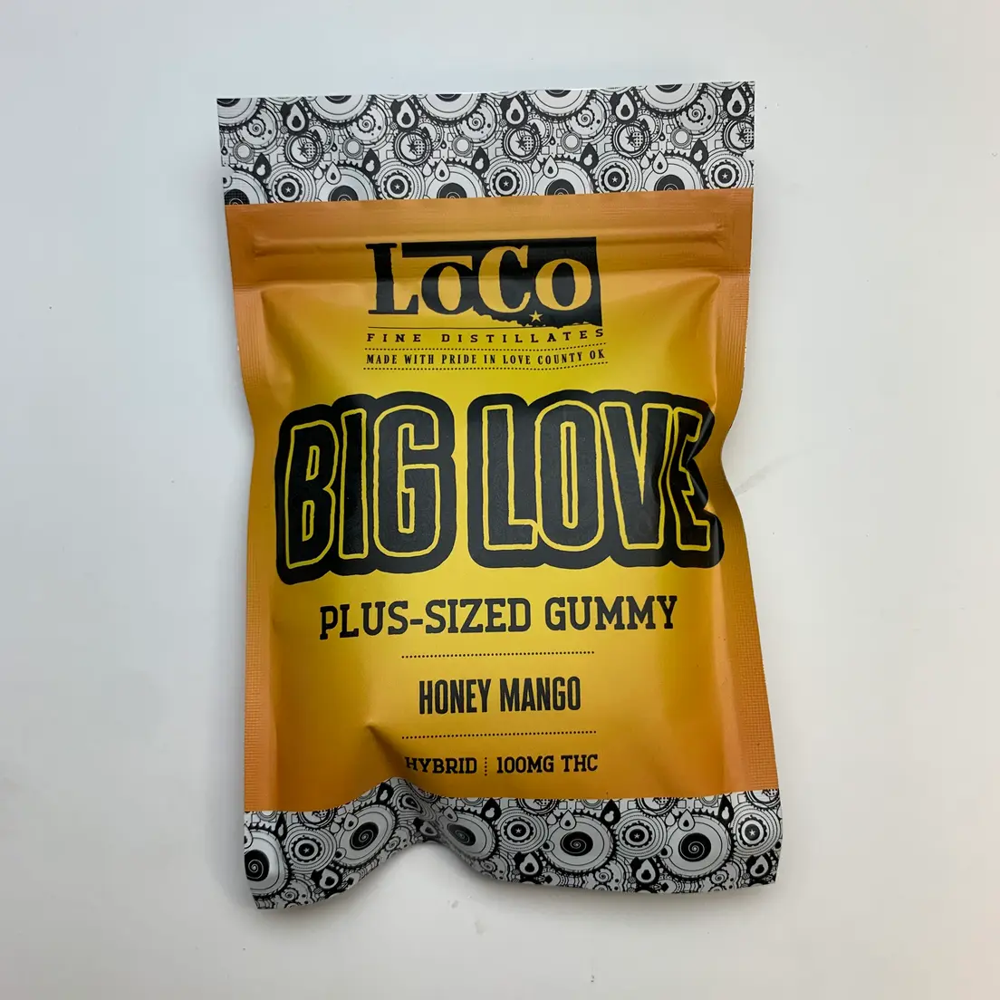 100mg Honey Mango Gummy Big Love Loco