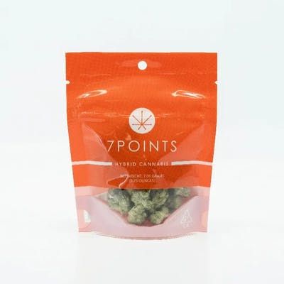 B. 7 Points 7g Smalls Flower - Quality 8/10 - Gelato Cobbler (~26%)
