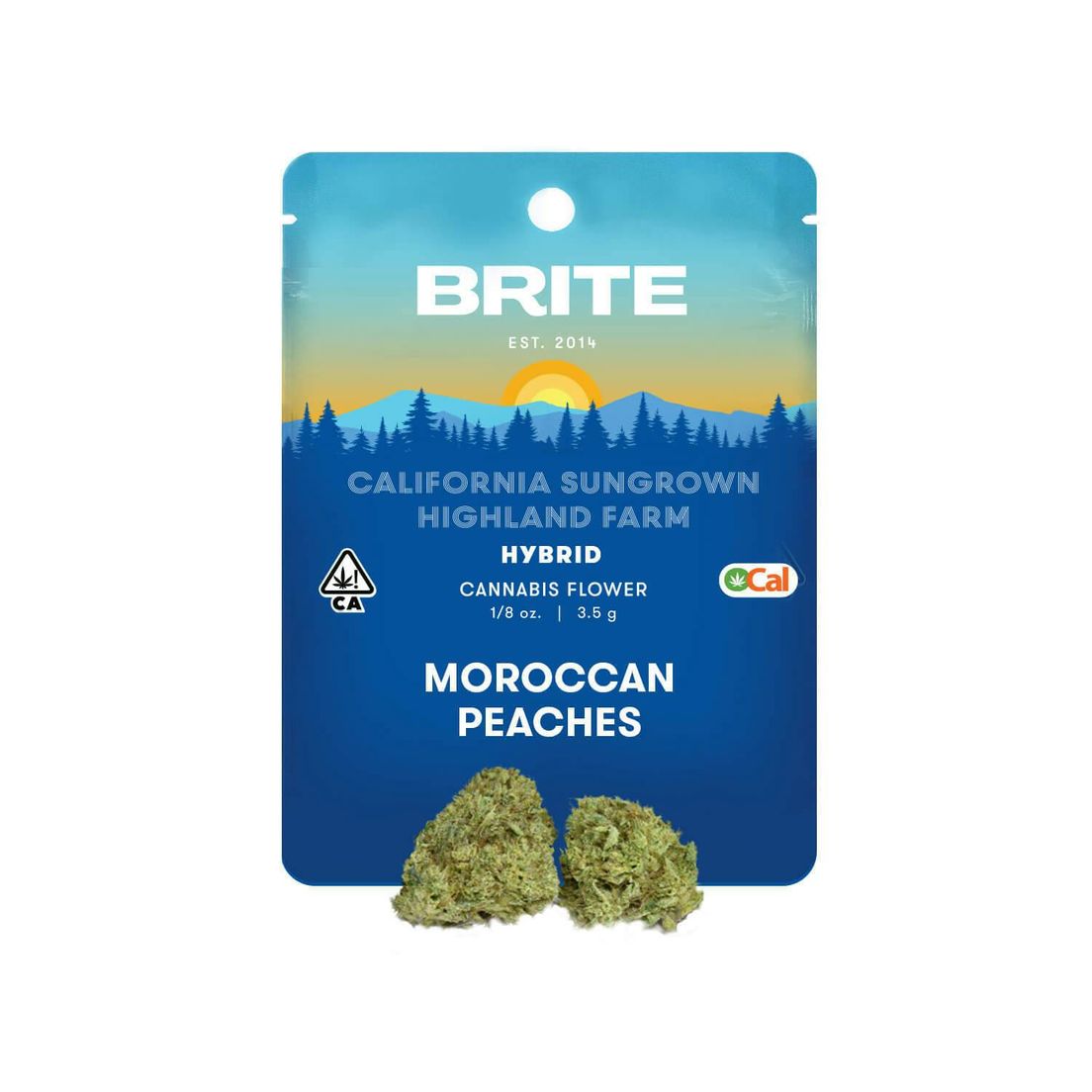 Brite Labs Moroccan Peaches 3.5g 30%