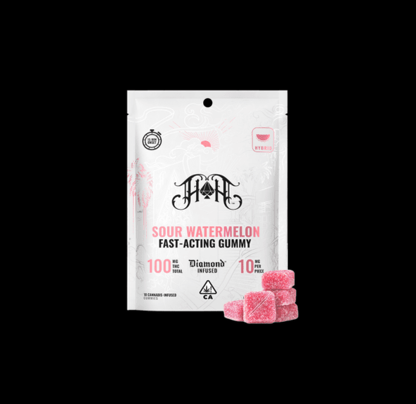 [Heavy Hitters] NANO Gummies - 100mg - Sour Watermelon (H)