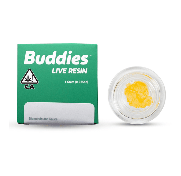 Buddies | Diamonds & Sauce | 1g | Live Resin | Orange Cream Pop