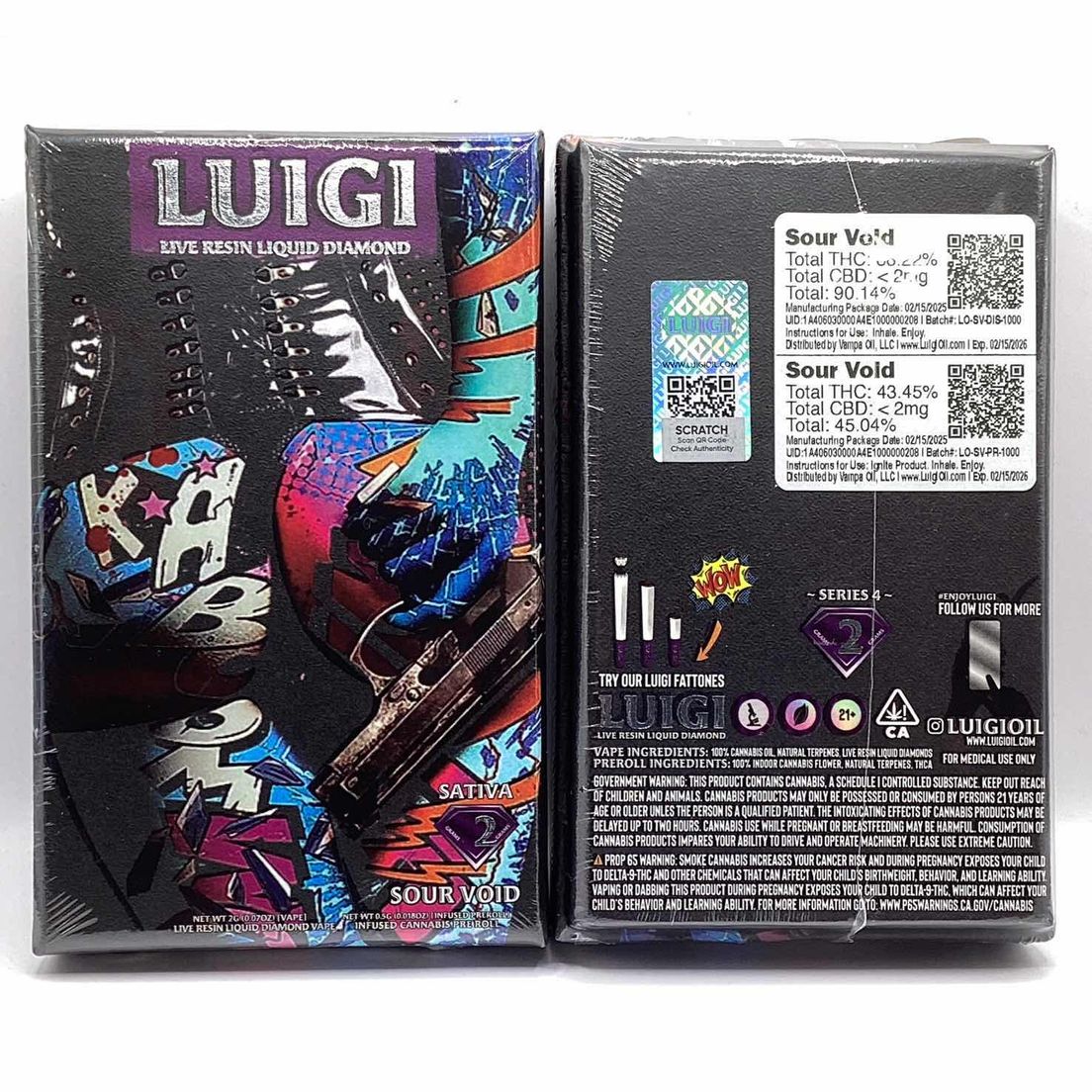Luigi - Disposable - Sour Void - 2G