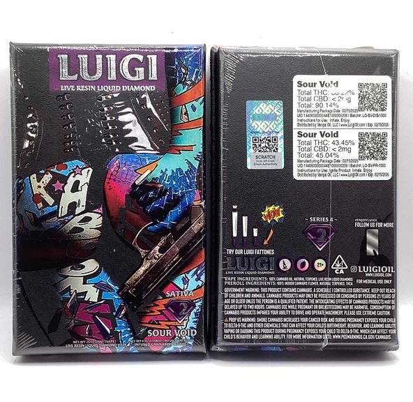 Luigi - Disposable - Sour Void - 2G