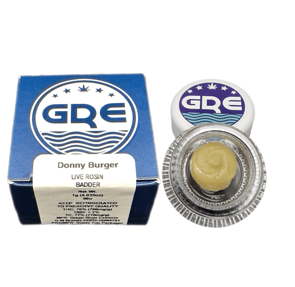 Green River Extracts - Donny Burger 1G - Live Rosin