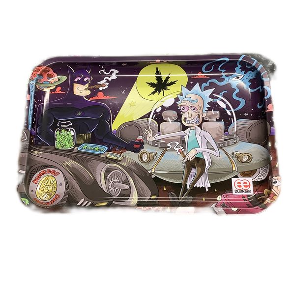 Batman + Rick and Morty Tray