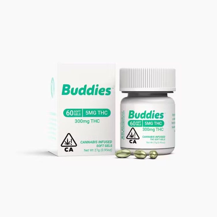 BUDDIES SOFT GEL - 5MG (60CT)