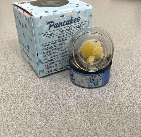 (ColdFire) Pancakes 1G Cured Resin Badder
