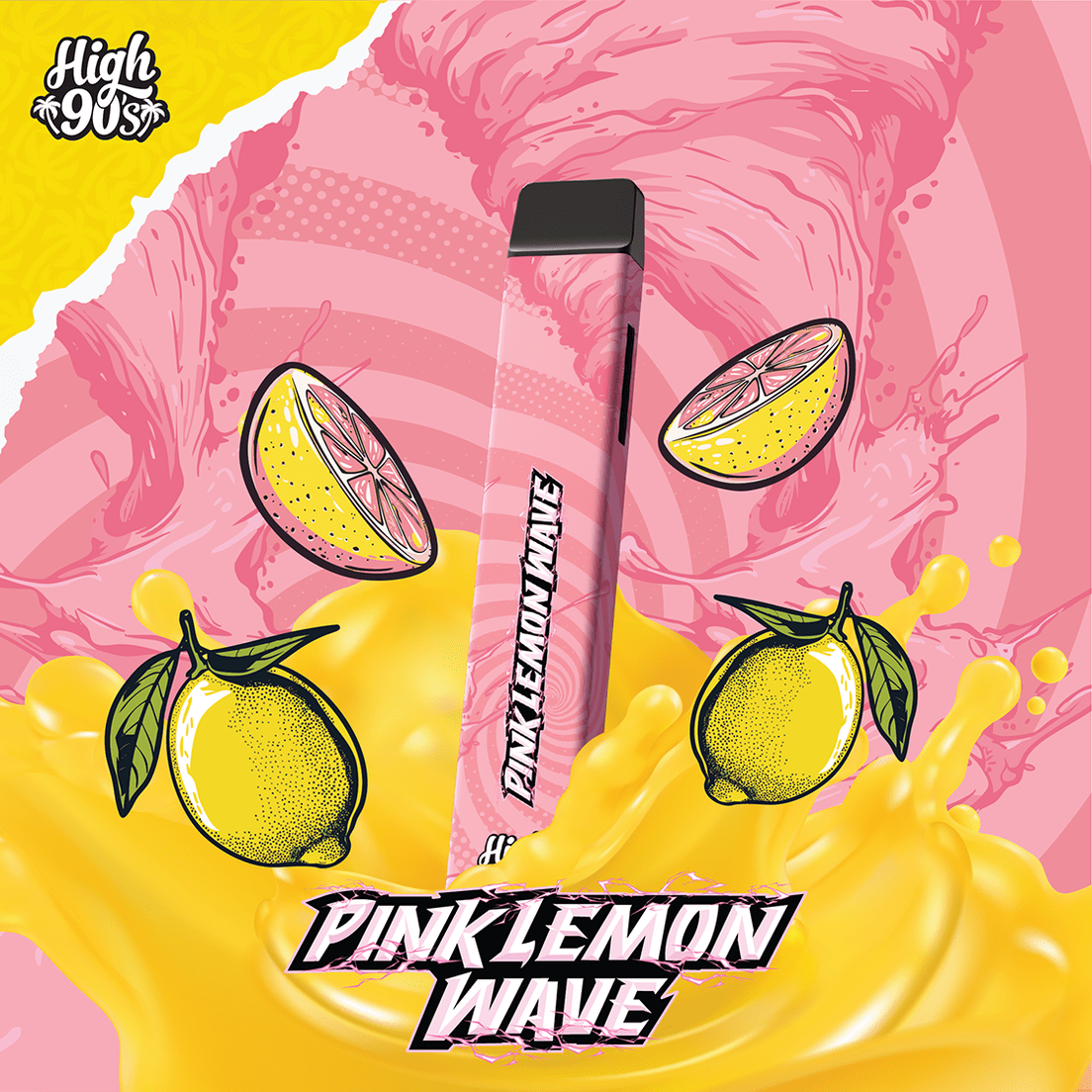High 90s - Pink Lemon Wave - 1g AIO
