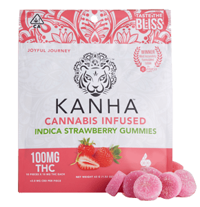 Kanha Indica Strawberry (100mg) Gummies