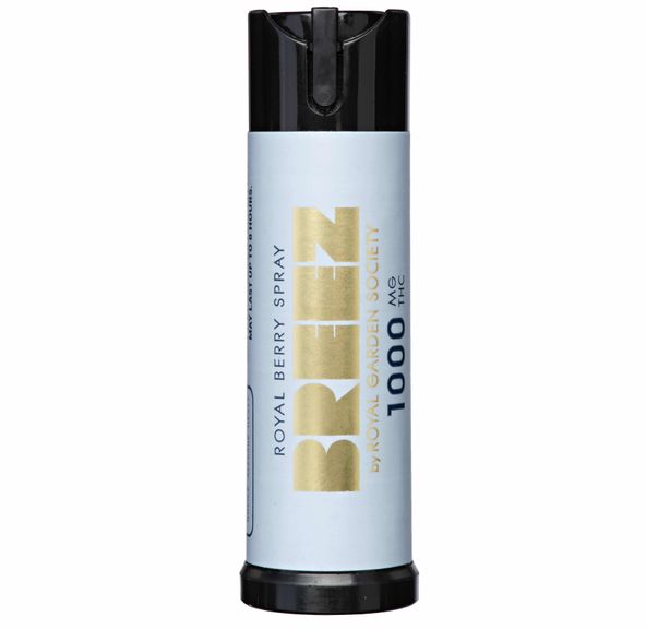 Breez - Royal Mint Spray 1,000mg THC